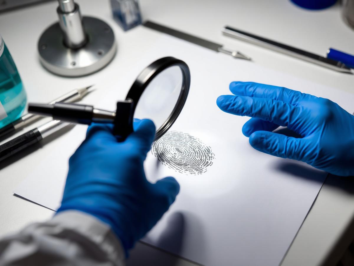 Huellas dactilares forenses